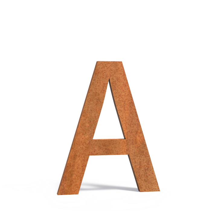 Lettre de maison pour boîtes aux lettres