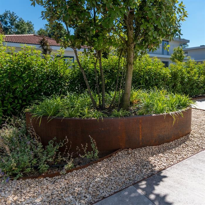 Pots pour plantes LUCCA en acier CorTen