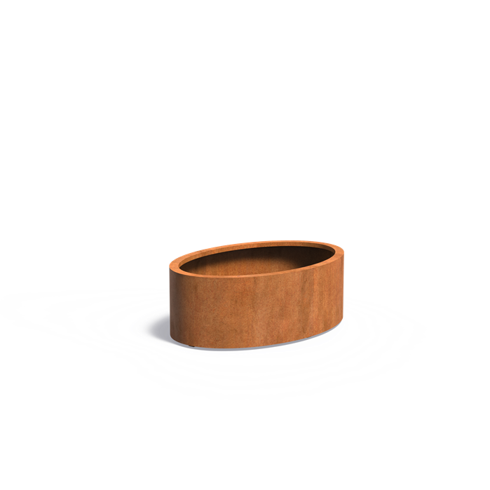 Pots pour plantes LUCCA en acier CorTen