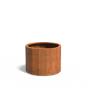 BOXE planter in CorTen steel