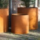 Pots pour plantes SAIDA en acier CorTen