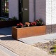 Pots pour plantes CORDOBA en acier CorTen