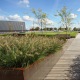 Retaining walls in CorTen steel