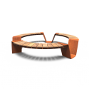 Round bench