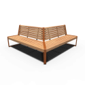 Corner bench