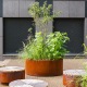 Pots pour plantes SAIDA en acier CorTen