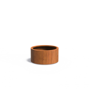 SAIDA planter in CorTen steel