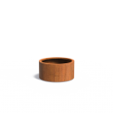 SAIDA planter in CorTen steel