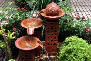 Une fontaine en acier CorTen est-elle étanche ?