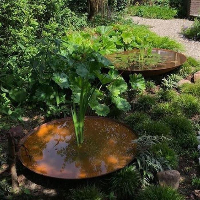 Vasque en acier CorTen