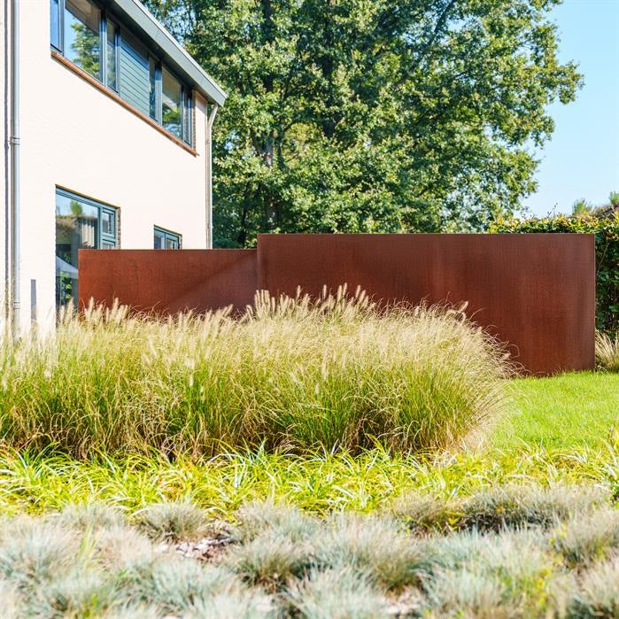 CorTen steel partition walls 