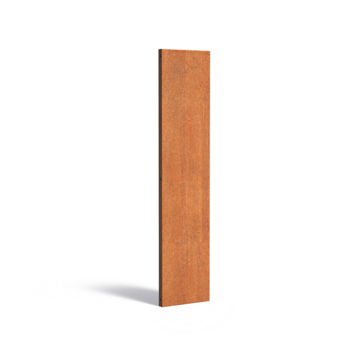 Panneaux pare-vue décoratifs pleins pour le jardin en acier CorTen