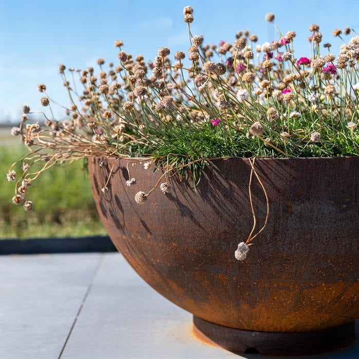 Pots pour plantes BOC en acier CorTen
