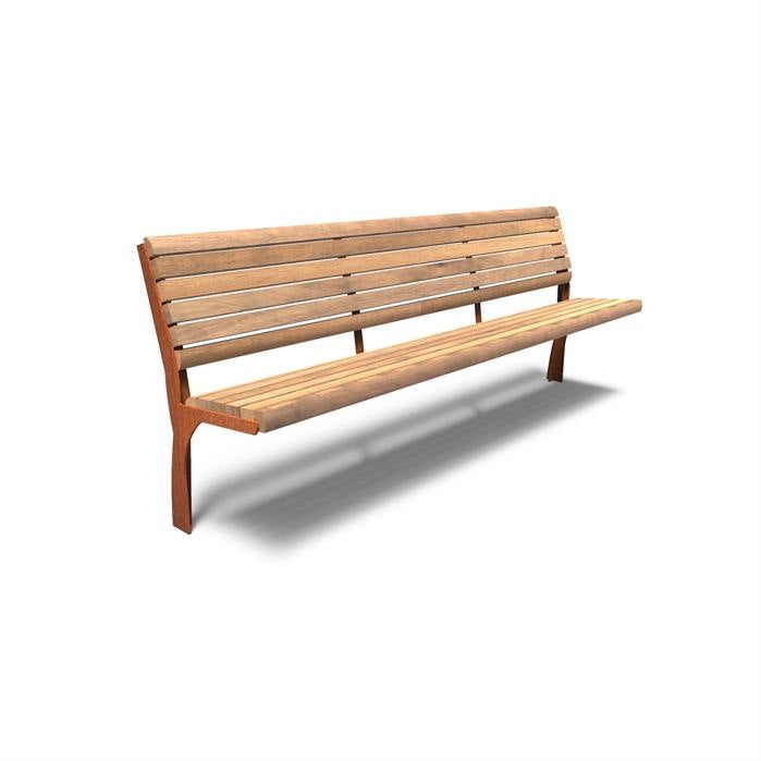 Banc avec dossier