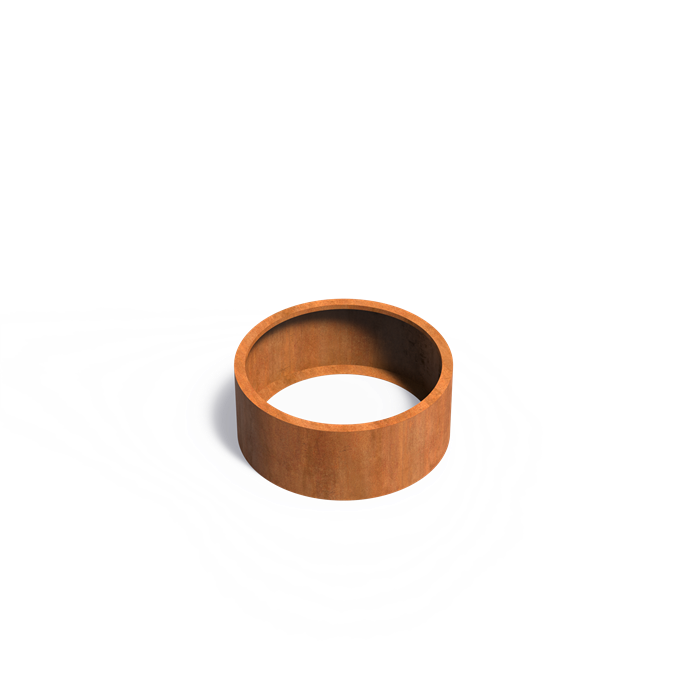 Pots pour plantes SAIDA SANS FOND en acier CorTen