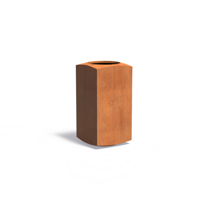 Pot pour plantes NOA en acier CorTen