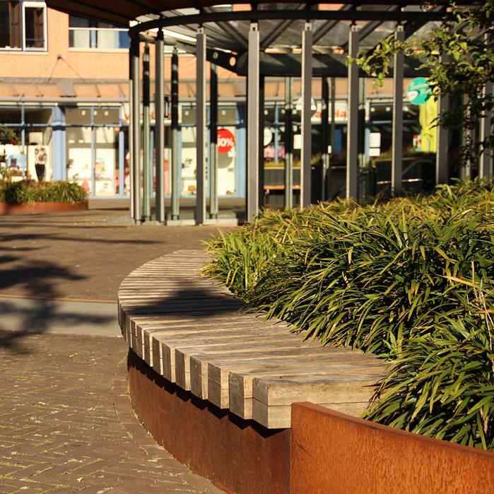 Murs de soutènement en acier CorTen